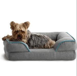 Like New Bridle Medium orthopedic dog bed-Grey